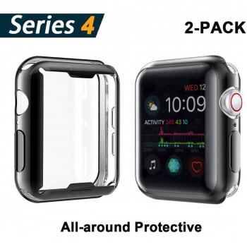Yolin [2-Pack] Soft Protective Case for Apple Watch 44mm
