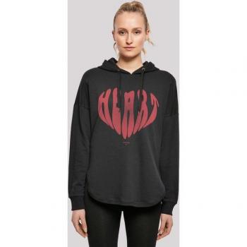F4NT4STIC Herzens‑Kapuzenpullover Valentinstag Rot
