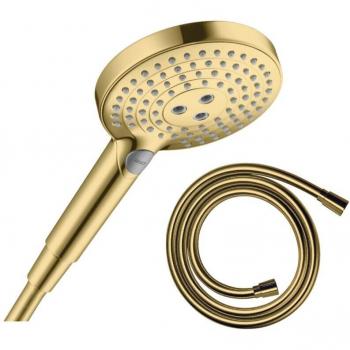 Rociador de Ducha Hansgrohe EcoSmart 120 Oro Brillante