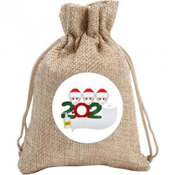 Santa Claus en Papel: Etiquetas y Bolsos Navideños