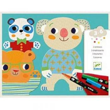 Dibujos para colorear Animales Djeco