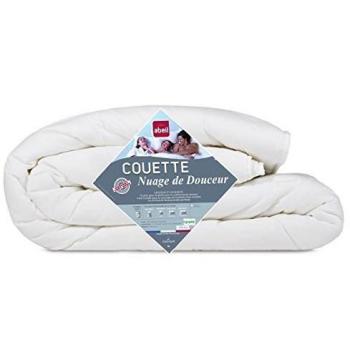 ABEIL Couette NUAGE de DOUCEUR 140x200 cm blanc