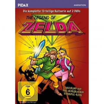 The Legend of Zelda / Die komplette 13-teilige Kultserie (Pidax Animation) [2 DVDs]