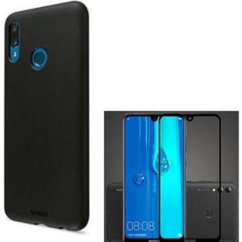 Cubierta Integral de Membrillo y Silicona Líquida para Huawei P Smart 2019