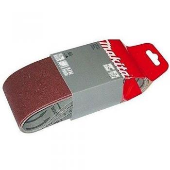 Bande abrasive Makita P-37138 60x450mm, grain 120, noir, pour bois et métal