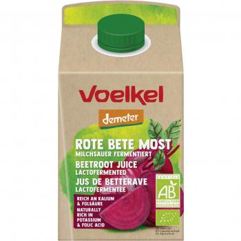 Voelkel Rote Bete Saft, milchsauer vergoren, 500 ml