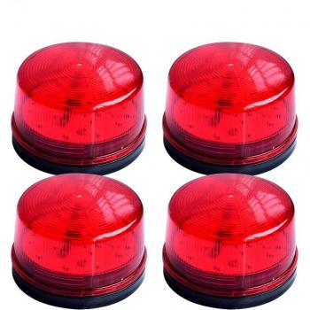 Eleopard Red LED Warning Alert Lamp 12V 24V 220