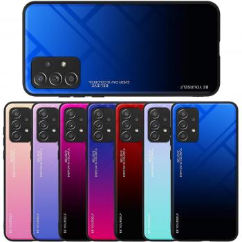 Cover Protettiva in Vetro Temperato e Silicone per Samsung Galaxy A52 (4G/5G) / A52s