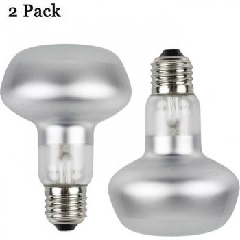 Reptile UVB 75W Heat Bulb Combo – Bearded Dragon Accessories (Pack of 2)