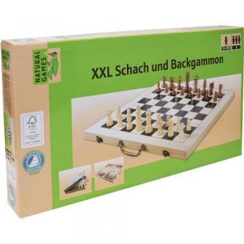 Natural games NG XXL Schach und Backgammon
