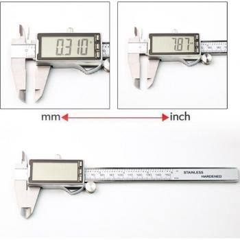 Digitale Messschieber 150mm Edelstahl mit IP54 Schutz