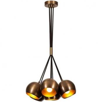 Torre de luz Sivani MR-626 con acabado oro cobrizo, 45x108 cm