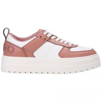 Tennis shoes Hugo Lyssa blanches en cuir féminin