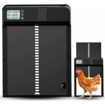 CSPARKV Aluminium Hühnerstalltür