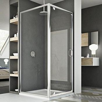 IDRALITE Sintesi Duo Mampara Ducha Abatible 1 Hoja 70x75 cm