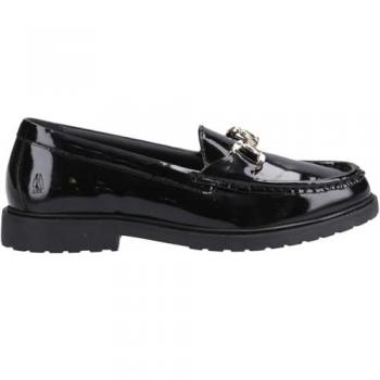 Hush Puppies Verity Patent Snaffle Lederloafer Schwarz EU 38