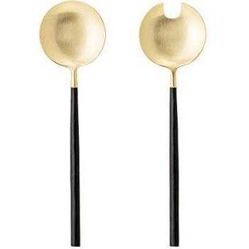 Bloomingville Premium Black Stainless Salad Platter