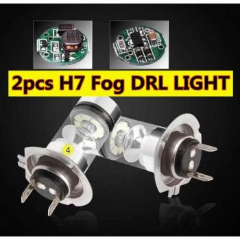 Antiniebla DRL 360º H7 LED 100 W, 20 SMD
