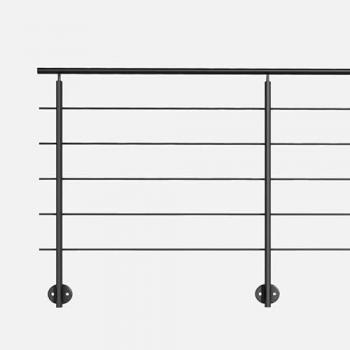 Module de garde‑corps 2 m Kord‑Prestio aluminium anthracite
