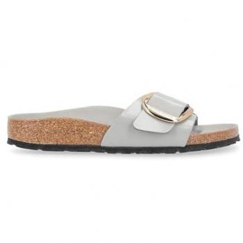 Birkenstock Madrid Big Buckle Ciabatte Grigie 40