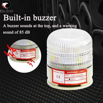 Compact Integrated Three-Color LED Alarm Lamp 24V