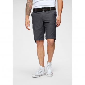 Bruno Banani Cargoshorts mit abnehmbarem Gürtel, 2-tlg
