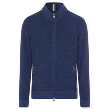 BRAX Weste JOHN blau | L
