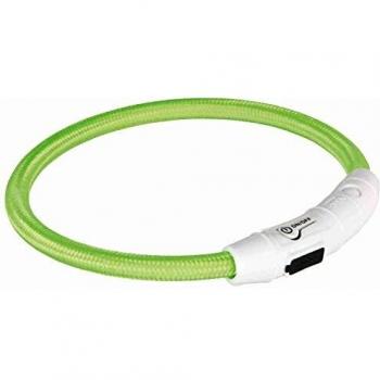Safer Life Flashlight Ring USB, X-Small/Small 35 cm/7 mm, Green