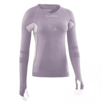Tee Lurbel Cristallo TermoLargo Mujer Gris-Violeta