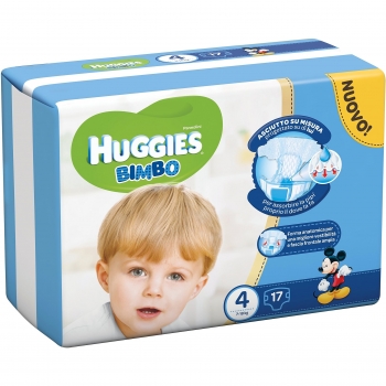 Huggies Baby‑Size 4 (7–18 kg) – 17 Windelset