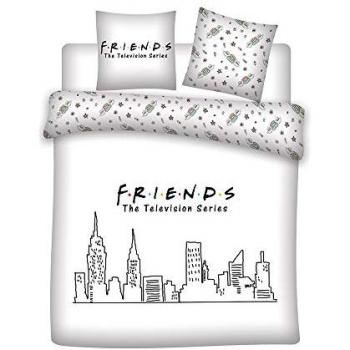 Friends Parure de lit 240x220 cm – Polyester lavable