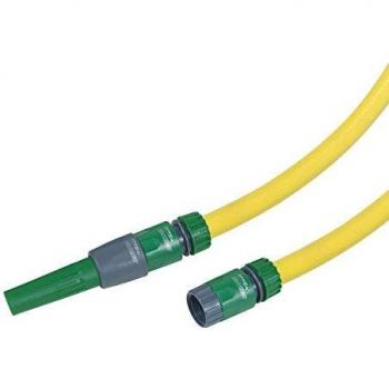 Ribiland PRB4TA20J15 Set d'arrosage de 20 mètres avec raccords Jaune/Vert