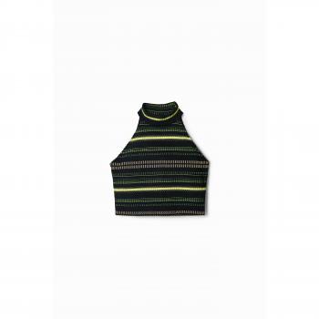 Bodysuit Rayado Desigual en Negro XL