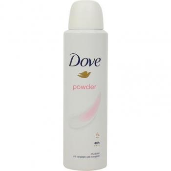 Dove Deodorant en Poudre 150 ml, Sans Alcool, pour femmes