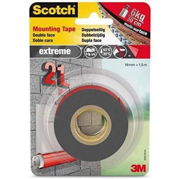 CINTA ADHESIVA EXTREMA DE DOBLE CARA 1,5 M SCOTCH