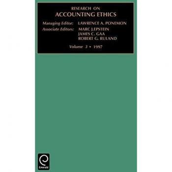 Research on Accounting Ethics: Vol 3