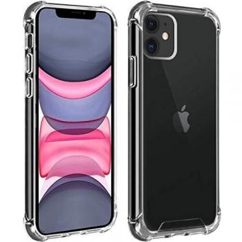Funda de silicona transparente Akashi para iPhone 11
