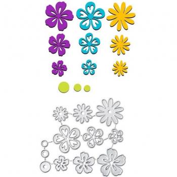 Mini Floral Stencil for Card Making