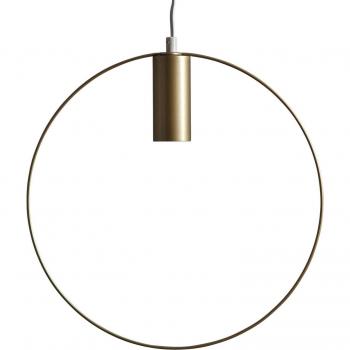 Parfait or suspendu circulaire à anneau