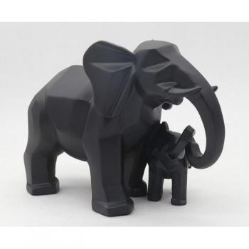 Sculpture éléphant doré