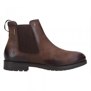 Cotswolds Gretton Brown Boots – Herrenlederstiefel