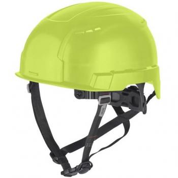 Casco BOLT 200 de Protección Amarilla con Ventilador y Visibilidad Superior