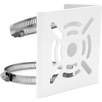 Adaptador de Poste Vertical con 2 Bucles y Soporte de Montaje en Pared