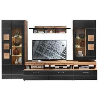 Innostyle Wohnwand »Sonate«, (Komplett-Set, 5 St.), inkl. LED-Beleuchtung