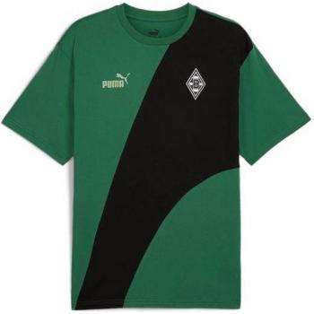 PUMA Herren Kultur-Tee BMG 2024-25 – Grün, Größe S