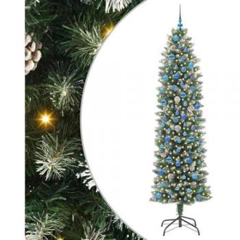 Arbre de Noël Artificiel 240 cm avec 300 LED Slim