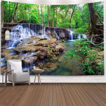 Tenture Hippie Paysage Plante