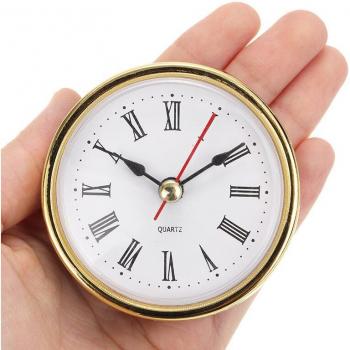 2-1/2 Quartz Classic Round Clock
