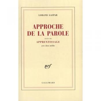 Approche de la parole/apprentissage