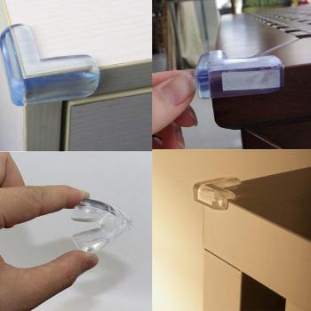 Protector de mesa de silicona para niños, 4 unidades